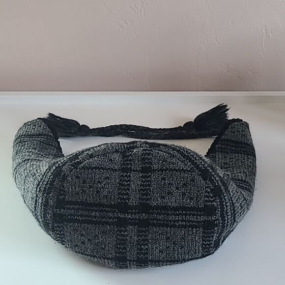 Roots Trapper Sherpa Lined Wool Plaid Winter Hat Adult One Size Unisex - Picture 5 of 13